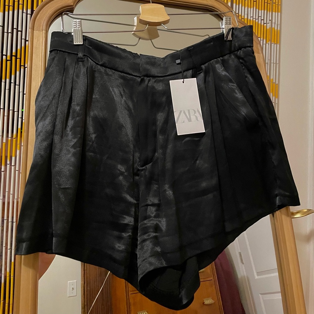 Zara satin shorts women’s size XL
